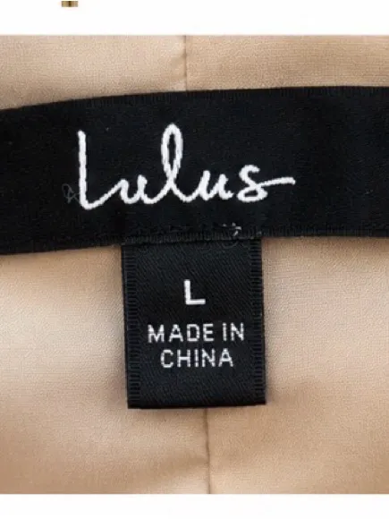 Lulus Large Beige Faux Suede Moto Jacket - Image 4
