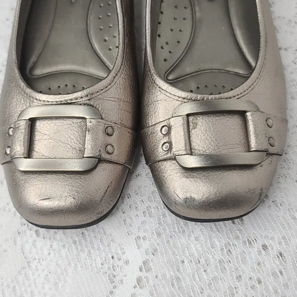 Trotters Sizzler silver perennial ballet flats 5.5 - Image 4