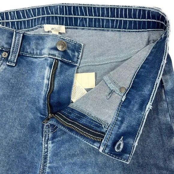 Aerie Denim Baby Flare Jeans Medium Western‎ Boho Stretch Trouser Hippie Summer - Image 7