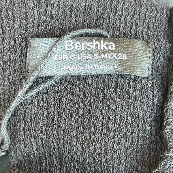 Bershka Black Spaghetti Strap Open Back Dress - Image 12