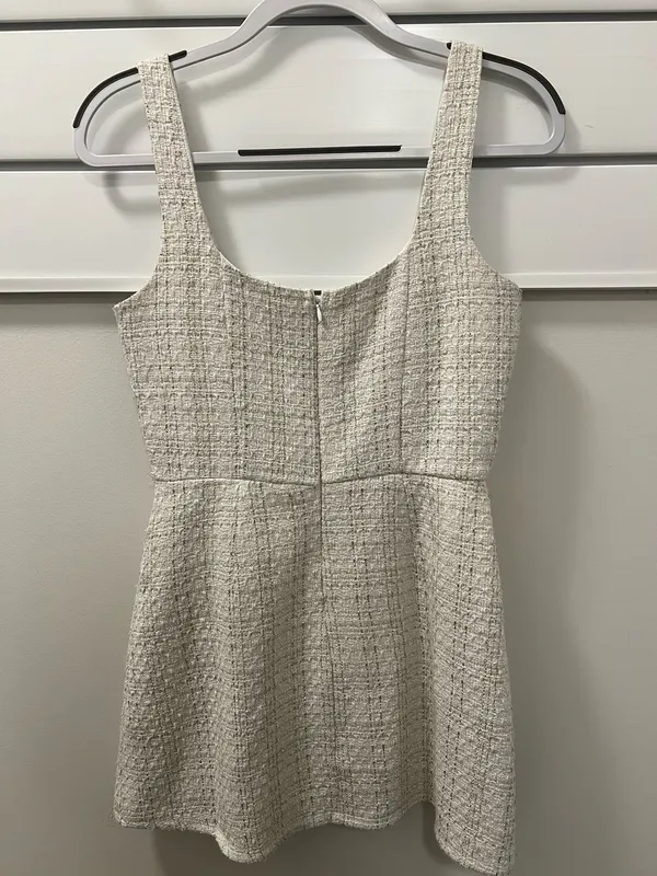 Miami White Pearl Dress - Image 2