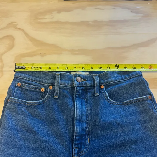 Madewell Balloon Jeans‎ in Ellisboro Wash Denim Medium Wash High Waist W28 NG265 - Image 12