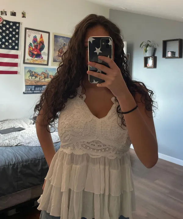 Tank Top To Die For White Size M - Image 2