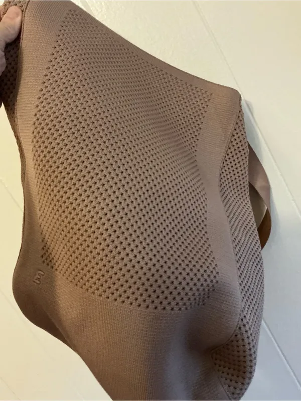 Rare Out Of Stock Brown Taupe Everlane Knit Woven Slouchy Shoulder Tote Handbag - Image 5