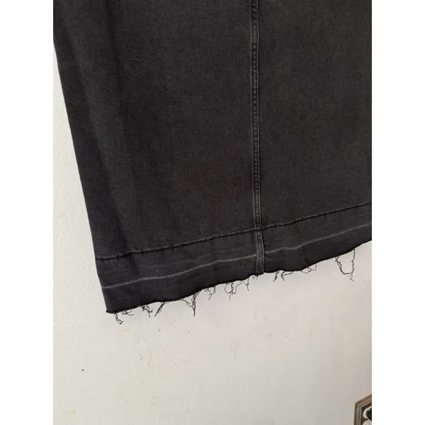 Gap Black Stretchy Denim Midi Pencil Skirt Women’s Size 26 / 2 - Image 6