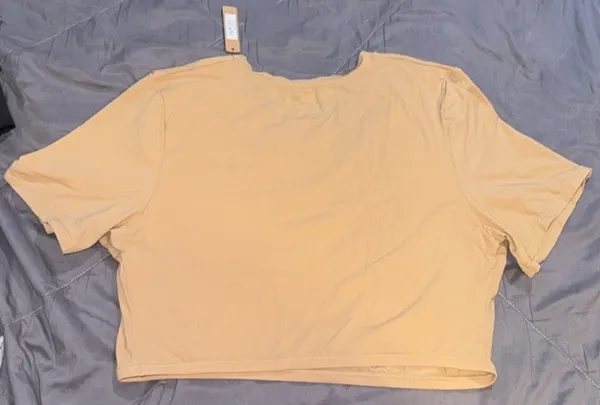 Skims Fits Everybody Cropped Shirt - Image 4