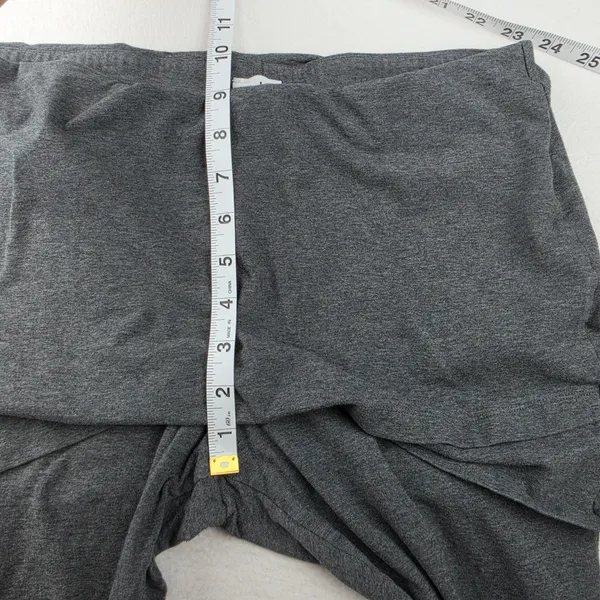 Cabi 5318 M-Leggings Charcoal Gray Skirted Layered Yoga Pants Women Size M - Image 10