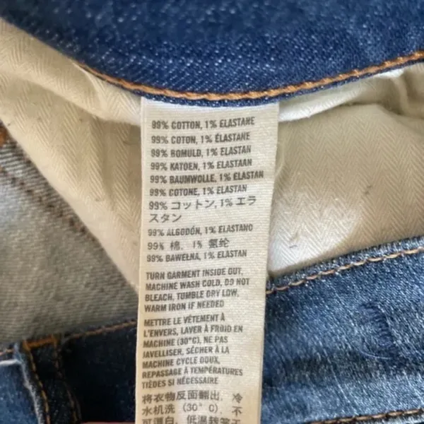 Abercrombie & Fitch Medium Wash Ripped Perfect Stretch Jeans Women Size 4R - Image 6