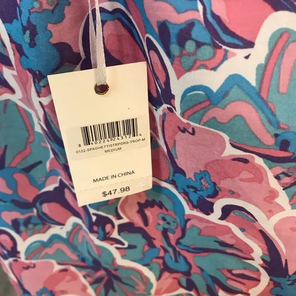 NWT Simply Southern Tropical Floral Maxi Dress - Image 9