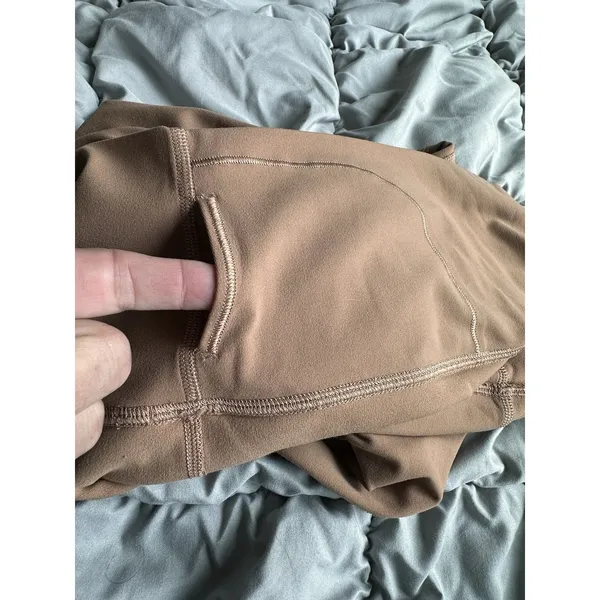 Lululemon Align High-Rise Leggings 25 Sz 14 Dusty Clay Hidden Pocket Activewear - Image 12