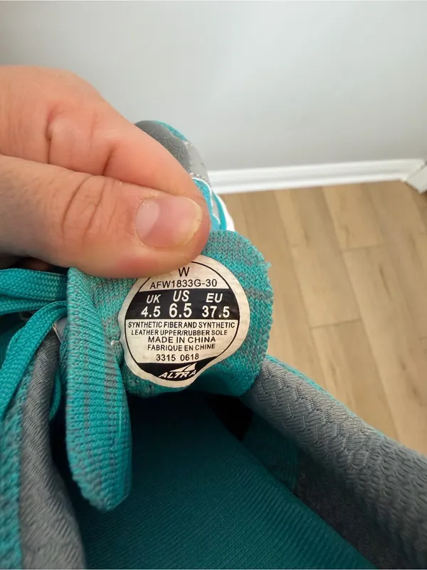 Altra Escalante 1.5 Running Shoes Womens 6.5 Turquoise Zero Drop Road Run - Image 9