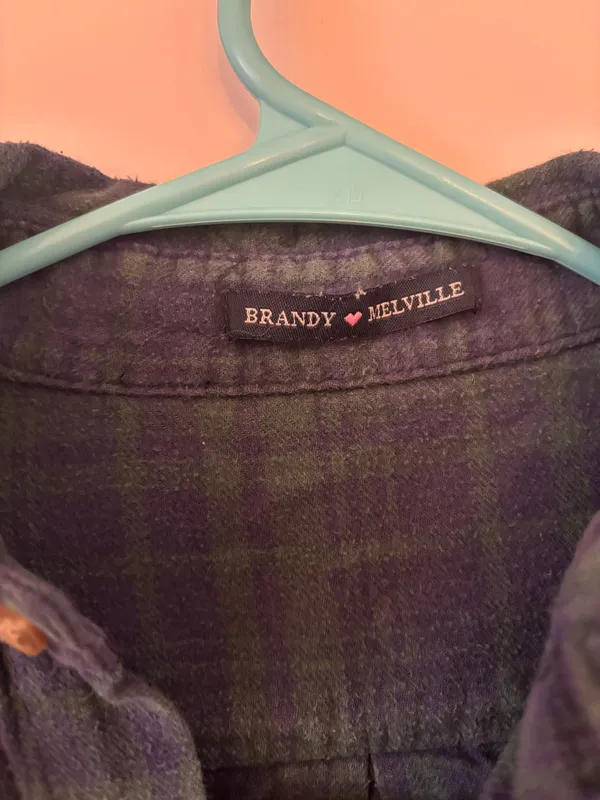 Brandy Melville Flannel Plaid - Image 3