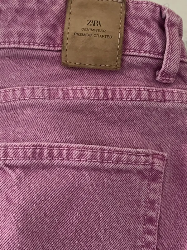 ZARA Jeans Mom Pink  - Image 4