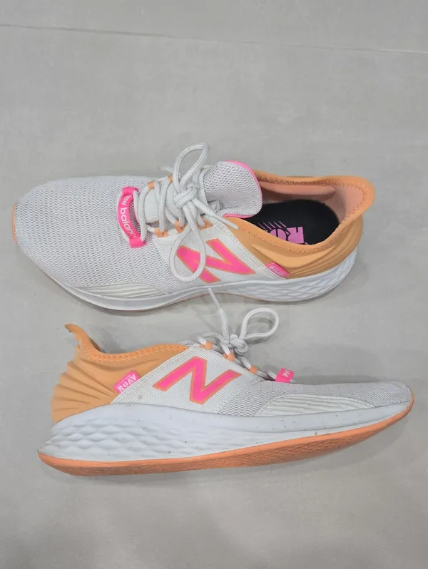 New Balance Fresh Foam Roav Nimbus Cloud Peach Pink Women's Sneakers Size 9.5 - Image 6