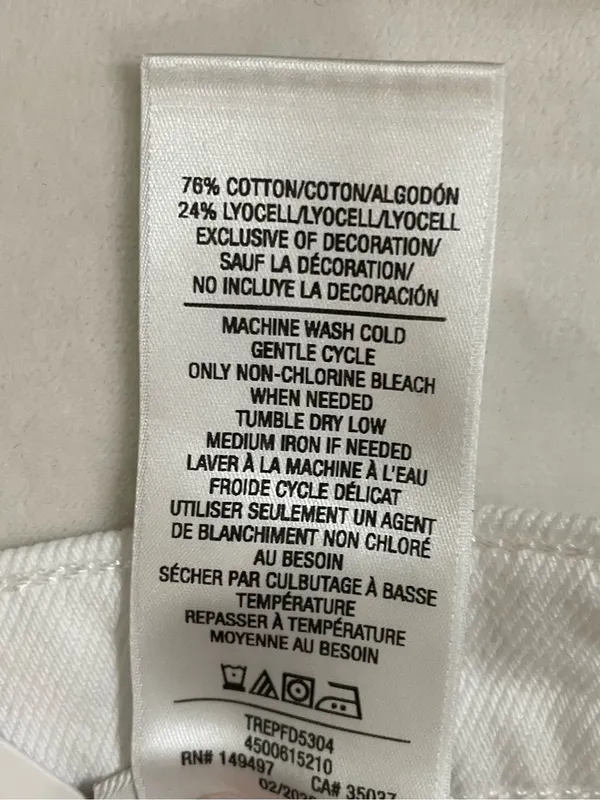 Joe's Jeans NWT The Ryan Low Slung Baggy White Wide-Leg Jeans Size 25 - Image 13