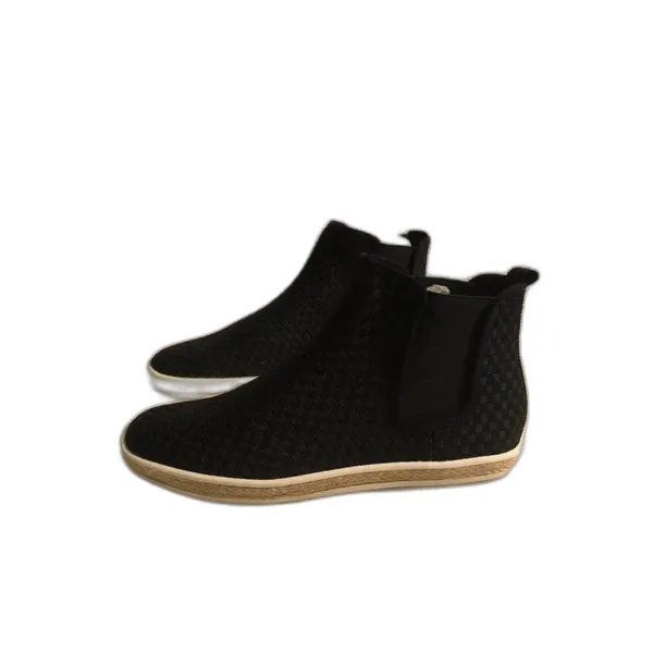 Aerosoles Women's Fun Fair‎ Fashion Sneakers slip on - Black Fabric size 8 - Image 3