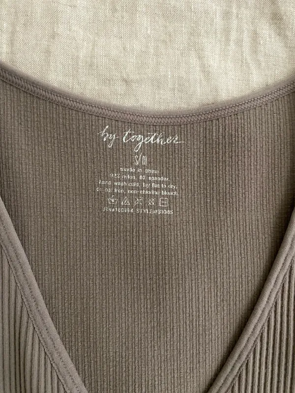 Free People Tan Tank Top - Image 2