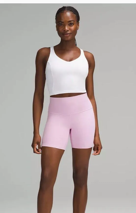 Lululemon Pink Align High-Rise Biker Short 6 - Image 2