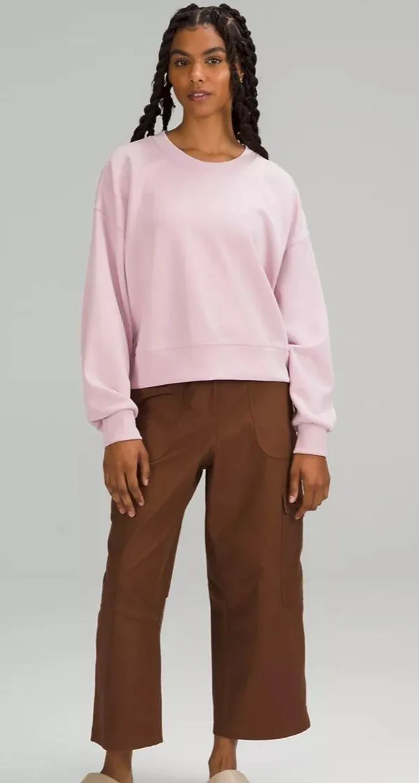 Lululemon Perfectly Oversized Crop Crew - Image 4