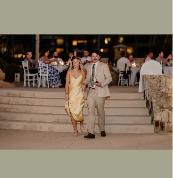 Zara maxi dress flowy butter yellow satin effect wedding evening party holiday - Image 5