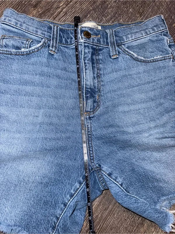 High Rise Vintage Straight Shorts - Image 5