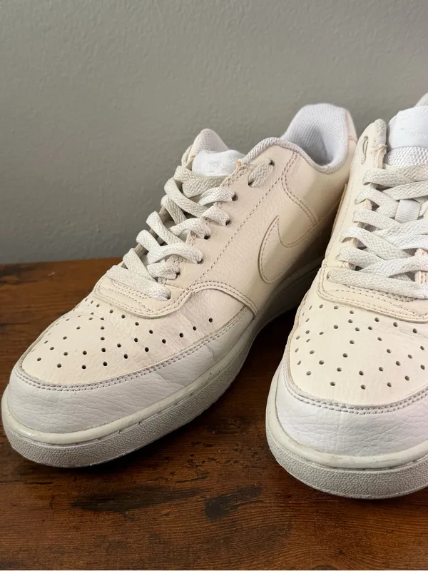 Nike Court Vision Low Next Nature (Cream / Yellow-White Tone) - Image 7