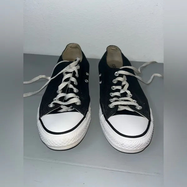 Converse Chuck Taylor All Star Double Tongue Black Iris Low Top Shoes Sz 9 Women - Image 11