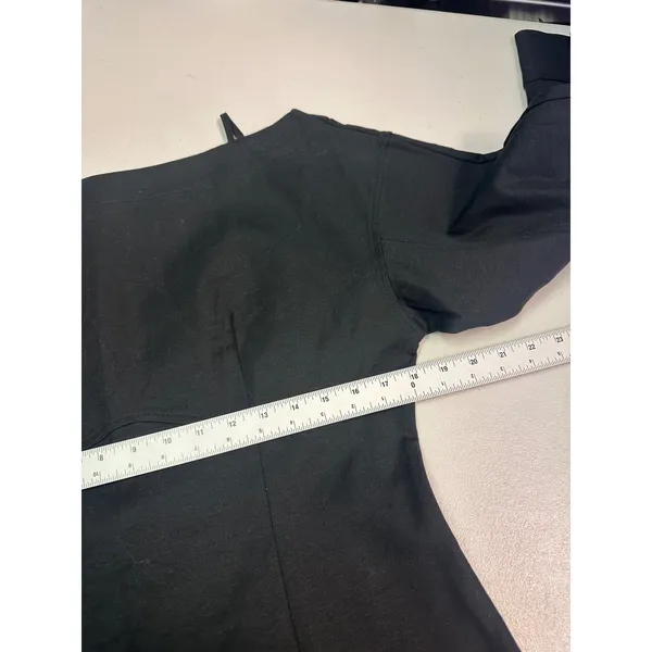 KBB by Kahlana Women Black Boat Neck Long Sleeve Mini Dress Size‎ 12 NWT - Image 3