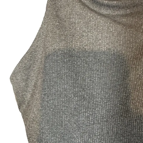 Nike Dri-Fit Gray Athletic Workout Gym Tank Top Women Sz S - Image 4