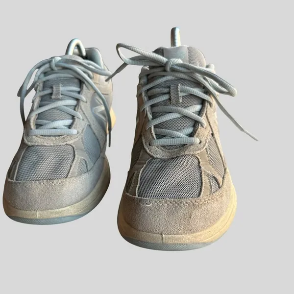 New Balance Women's Abzorb Sneakers WW877SB Size 9.5 Gray Suede/Mesh Athletic - Image 3