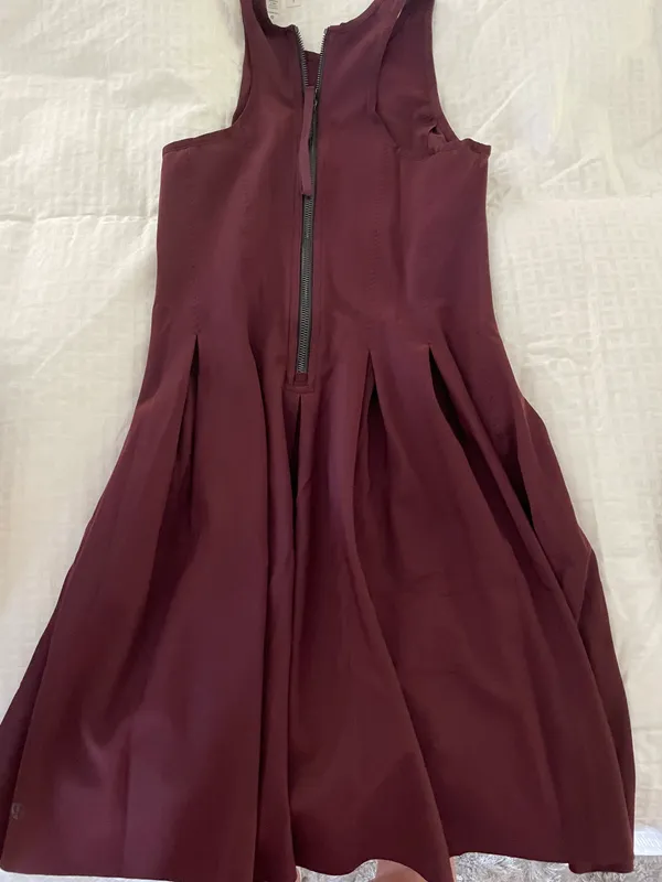 Burgundy  Dress - Image 2