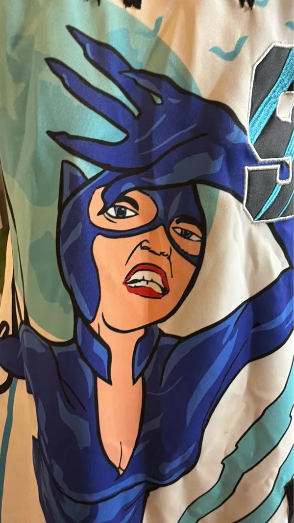 DC Comics Catwoman Graphic Tank Top - Blue/White - Image 2