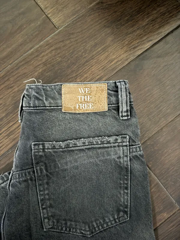 Free People Mid-Rise Carpenter Jeans - Image 4