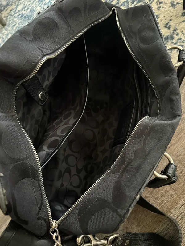Vintage Coach Duffle Bag - Image 4