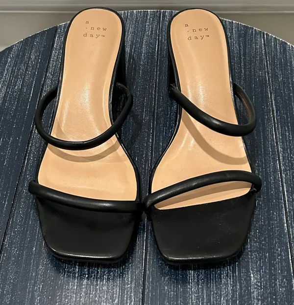A New Day Double Strap Heels - Image 2