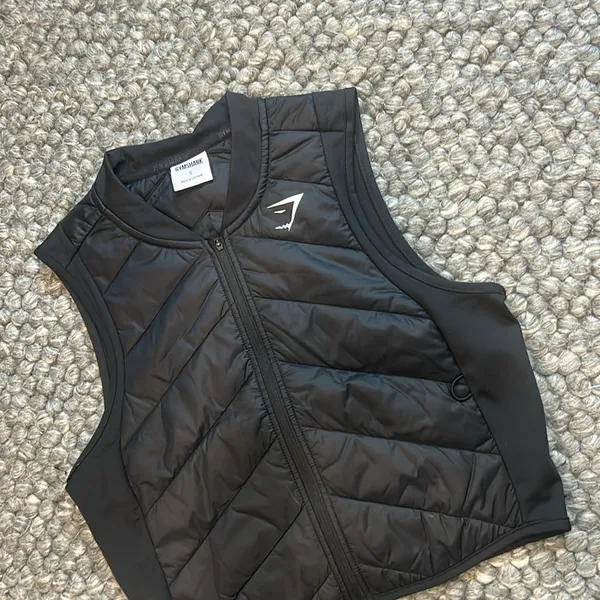 Gymshark Speed Gilet - Black Size Small - Image 3