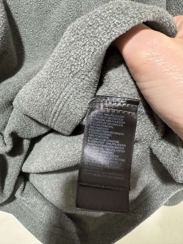 The North Face Grey Quarter-Zip Fleece Pullover - Women’s Small - Image 3