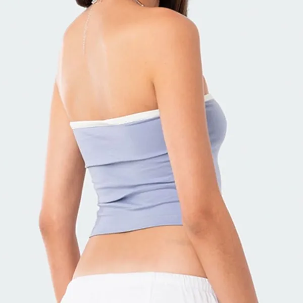 Edikted Colby Belted Tube Top - Image 5