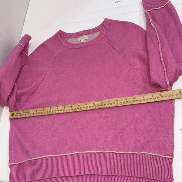 Anthropologie Pilcro Pink Oversized Cozy Coquette Balletcore Sweater Size XXS - Image 12