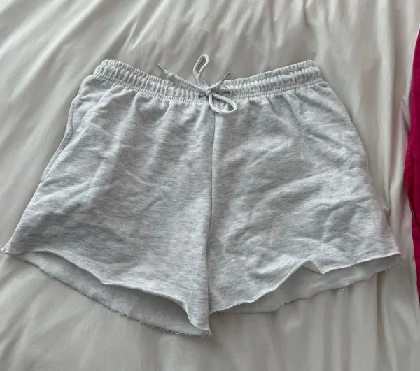 Pretty Little Thing Grey Sweat Shorts - Image 2