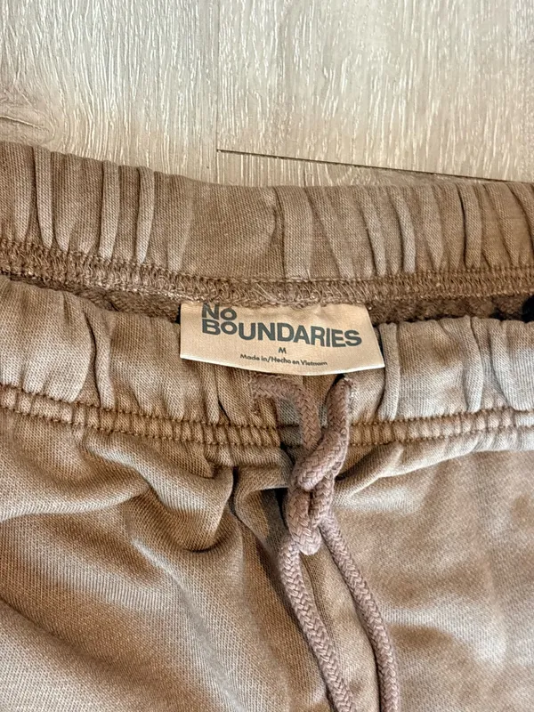 No Boundaries Brown Fleece Jogger - Image 4
