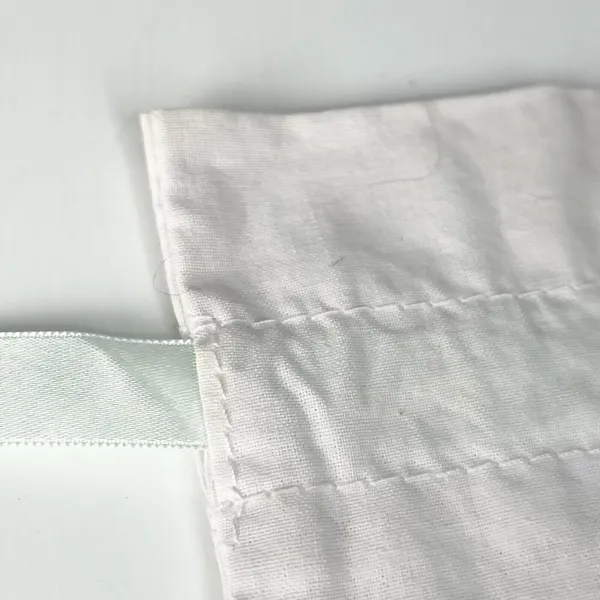 Sephora Glow Your Own Way Drawstring Cloth MakeUp Delicates Travel Bag White New - Image 3