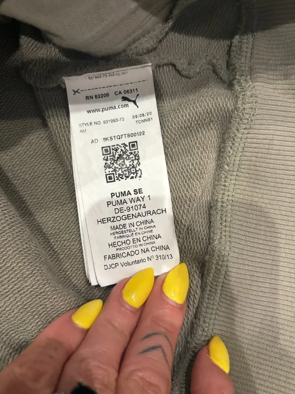 Unisex Puma XL Extra Large Hoodie Sweatshirt Hooded - Image 5