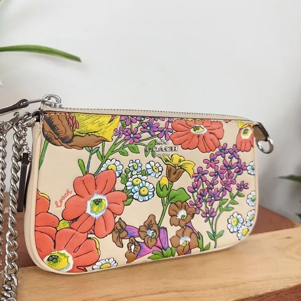 NWT Coach Nolita 19 With Floral Print‎ - Image 4