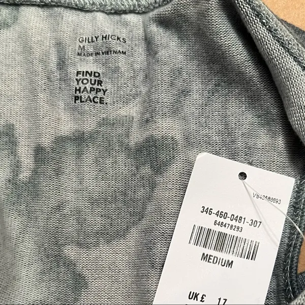 V neck tie dye tank - Image 3