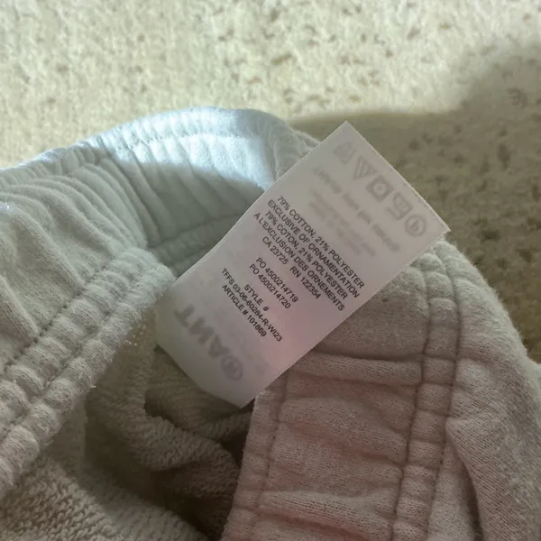 TNA Aritzia Sweatfleece‎ Terry Fleece Mega Fit Joggers Small 101869 - Image 3
