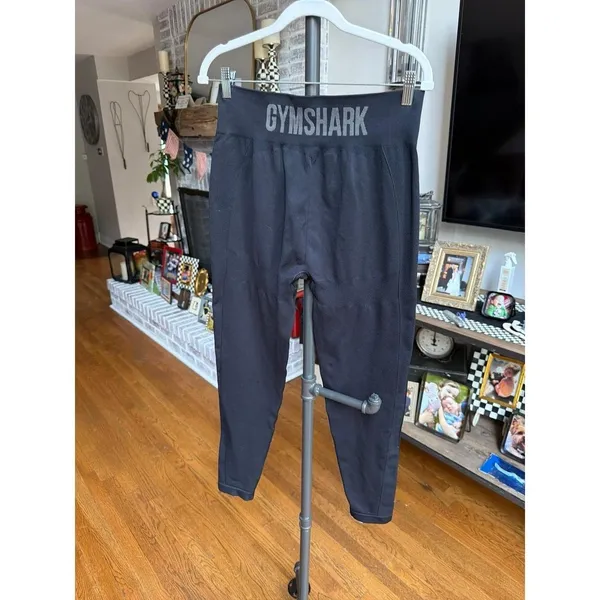 Gymshark Vital Seamless Leggings in black womens xxl - Image 4