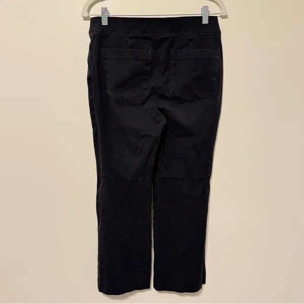 Spanx The Perfect Pant Black Size Medium Bootcut Stretchy Cropped Flare Pants - Image 6