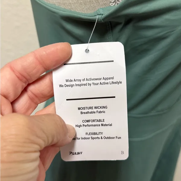 NWT PERSIT Green Tennis Dress Size Large - Image 12