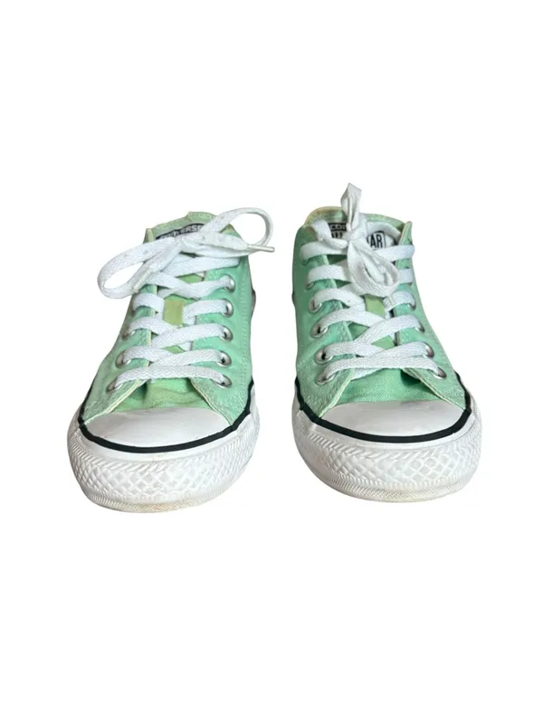 Converse Low Top Sneakers Sea Foam Green Womens Size 7 - Image 5